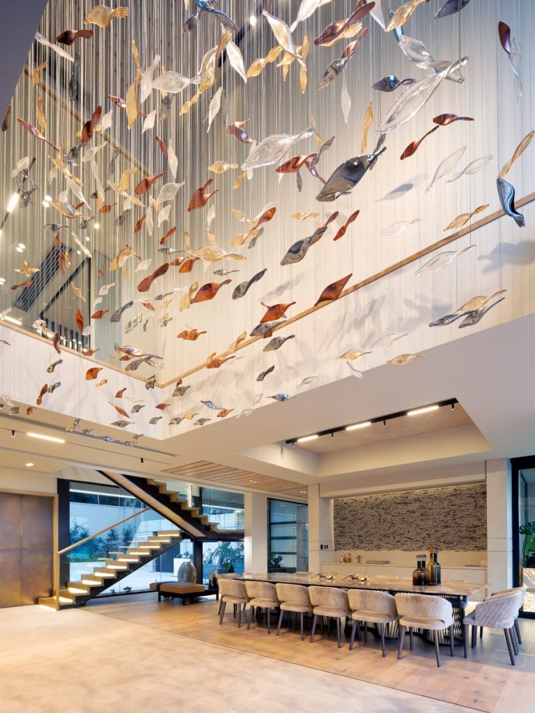 Sphere Design and Architecture Residential Architecutre Kwa Zulu Natal Venetian crystal hanging feature Sphere Design and Architecture Residential Architecutre Kwa Zulu Natal Venetian crystal hanging feature