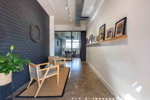 Sphere Design and Architecture Workplace Interiors Sphere Entrance into office space
